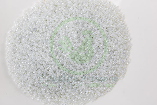 Chaquira 100-Gr120-141 | Blanco Trans Perla
