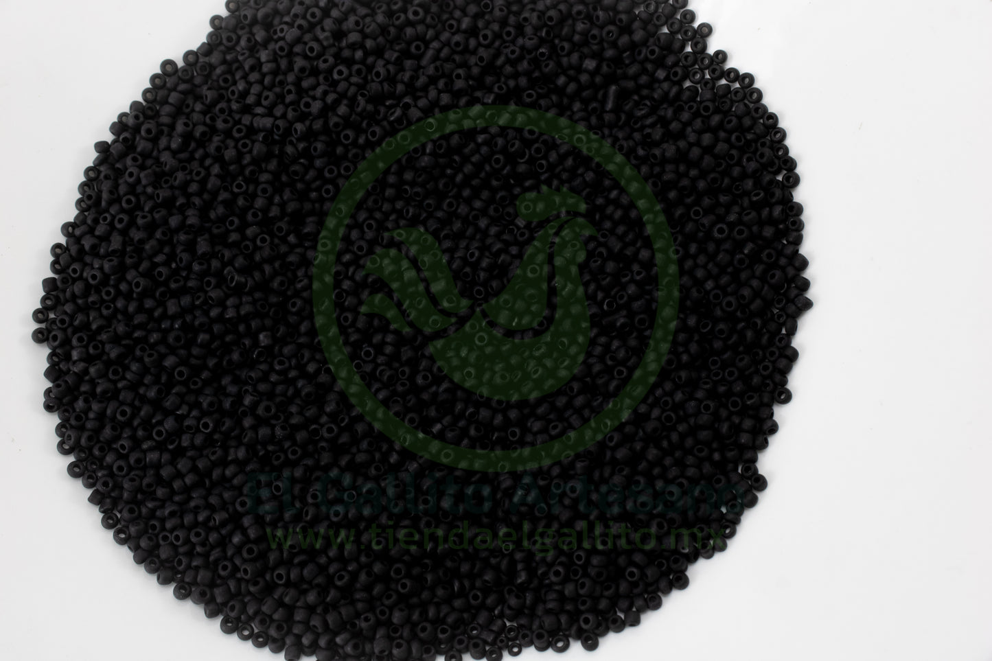 Chaquira 100-Gr120-M49 | Negro Opaco