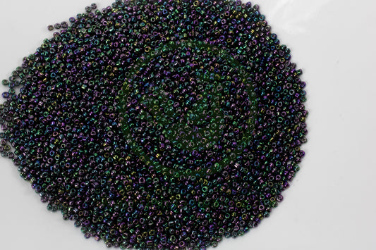 Chaquira 100-Gr120-603 | Negro Tornasol