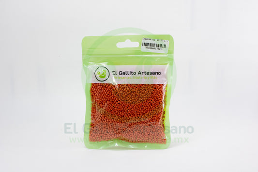Chaquira 100-Gr120-L-7 | Naranja Claro
