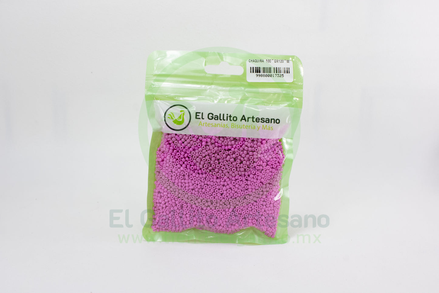 Chaquira  100-Gr120-M-1 | Rosa Chicle