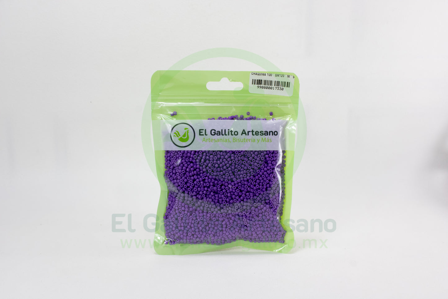 Chaquira 100-Gr120-M-9 | Morado Oscuro