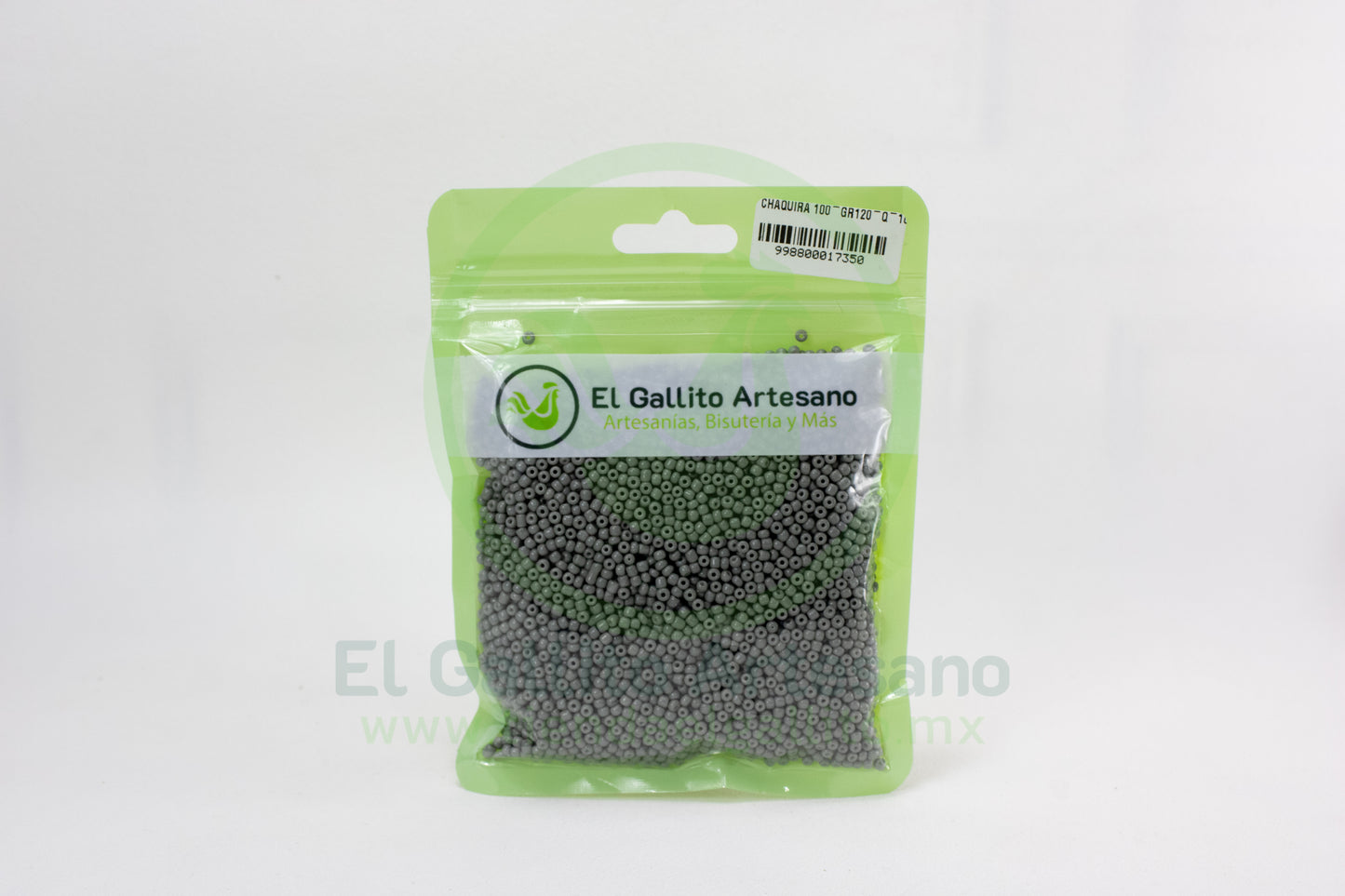Chaquira 100-Gr120-Q-10 | Gris Oscuro