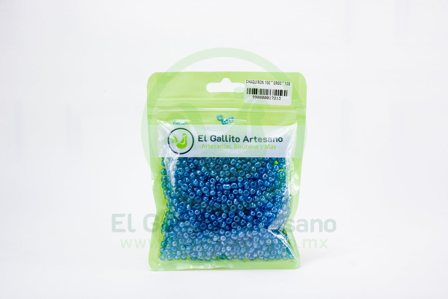 Chaquirón 100-Gr60-103 | Azul Turquesa