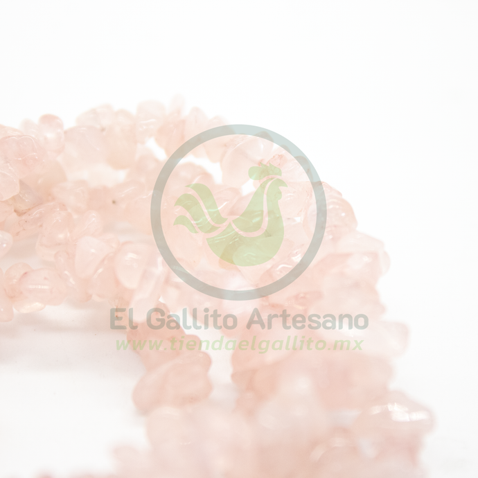 Chip De Piedra 3.5 MD08 Cuarzo Rosa