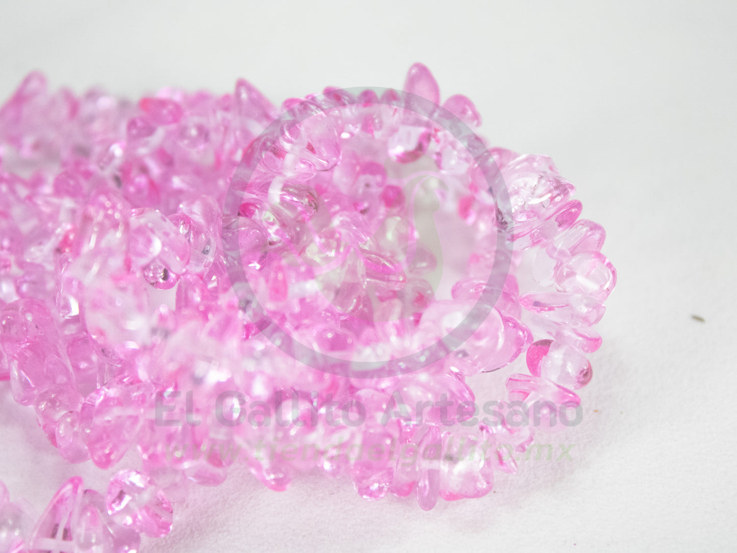 Chip Vidrio 25-1 #6 | Rosa Claro