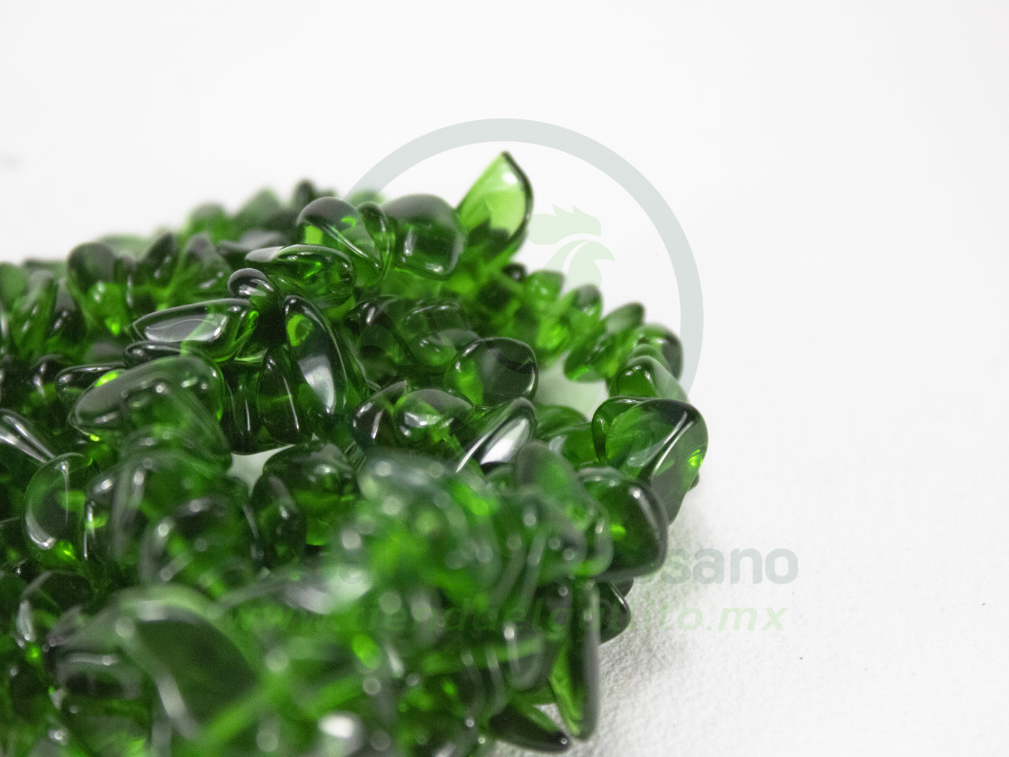 Chip Vidrio 25-1 #7 | Verde Bandera