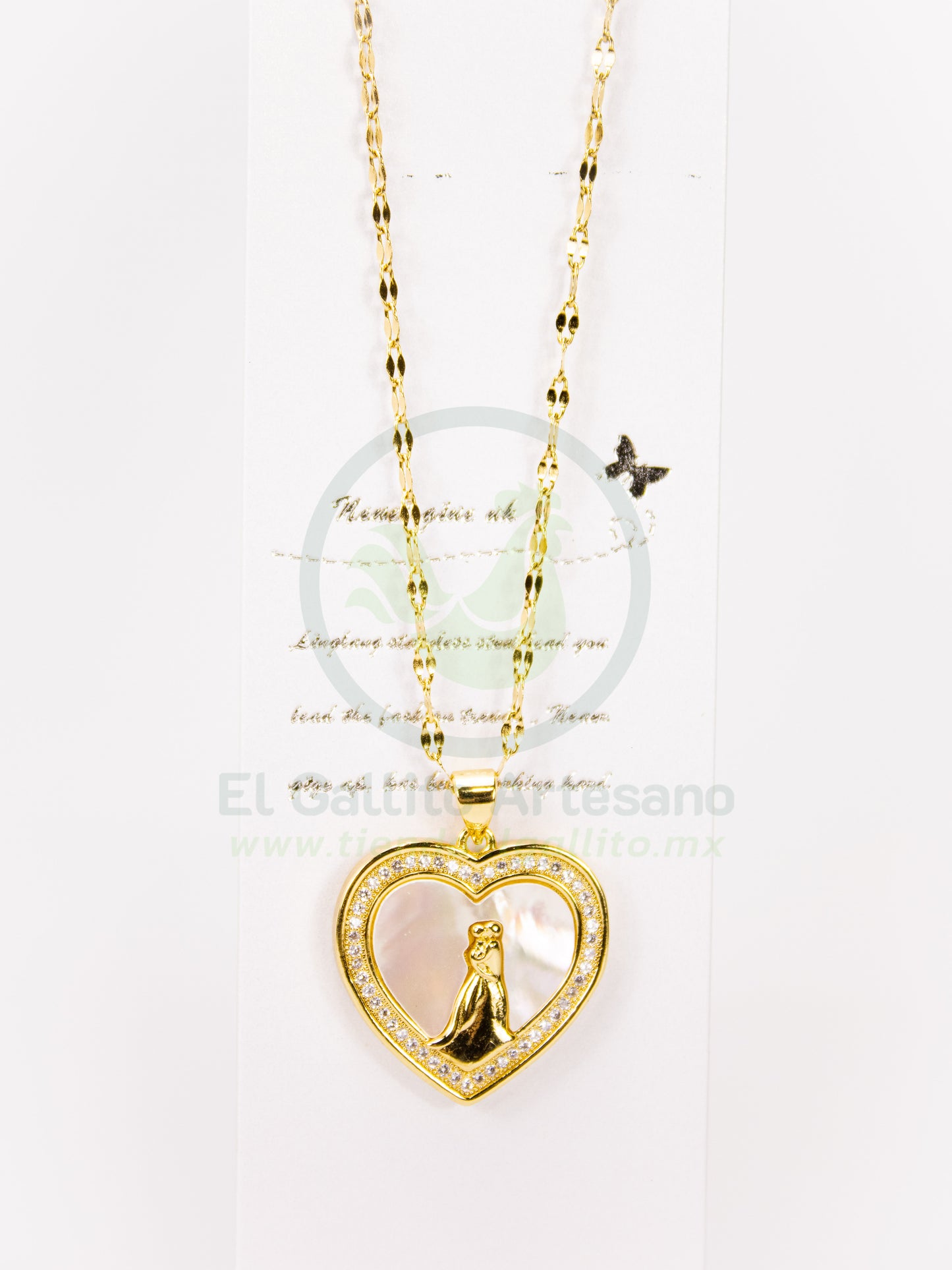 Collar 24-4 MD12 | Corazón Novios
