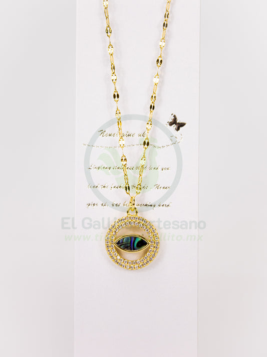 Collar 24-4 MD7 | Ojo Azul