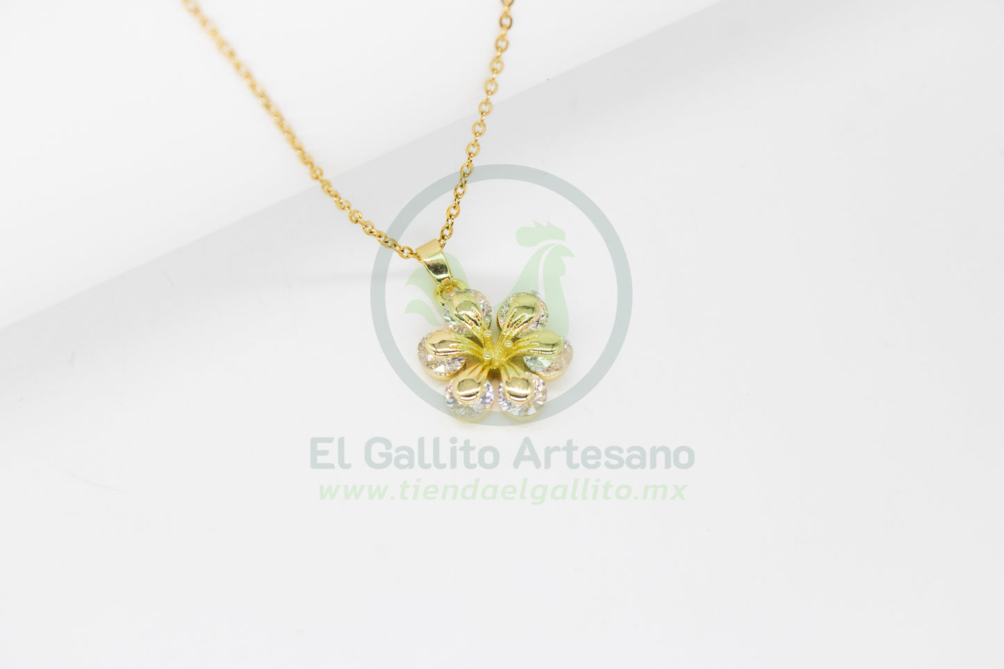 Collar Cobre MD02 | Flor de Globo