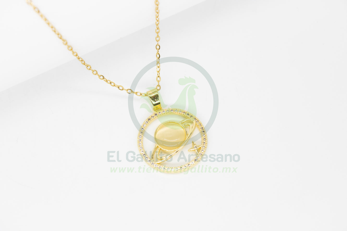 Collar Cobre MD10 | Saturno