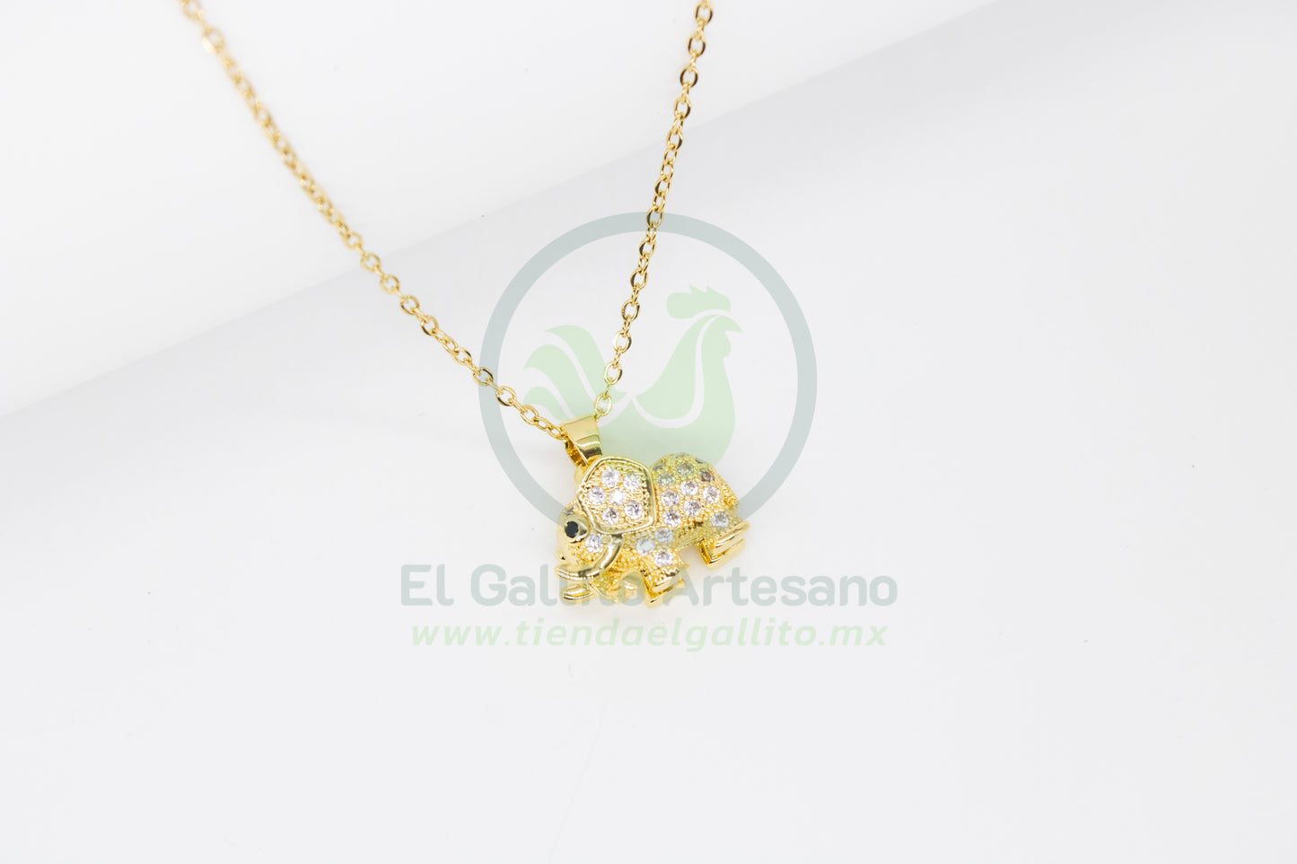 Collar Cobre MD20 | Elefante 3D