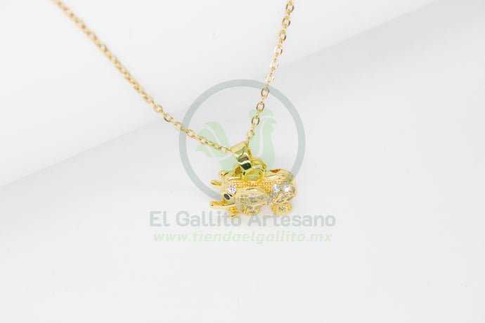 Collar Cobre MD20 | Elefante 3D