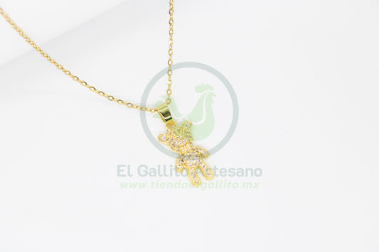 Collar Cobre MD22 | Oso Cristales