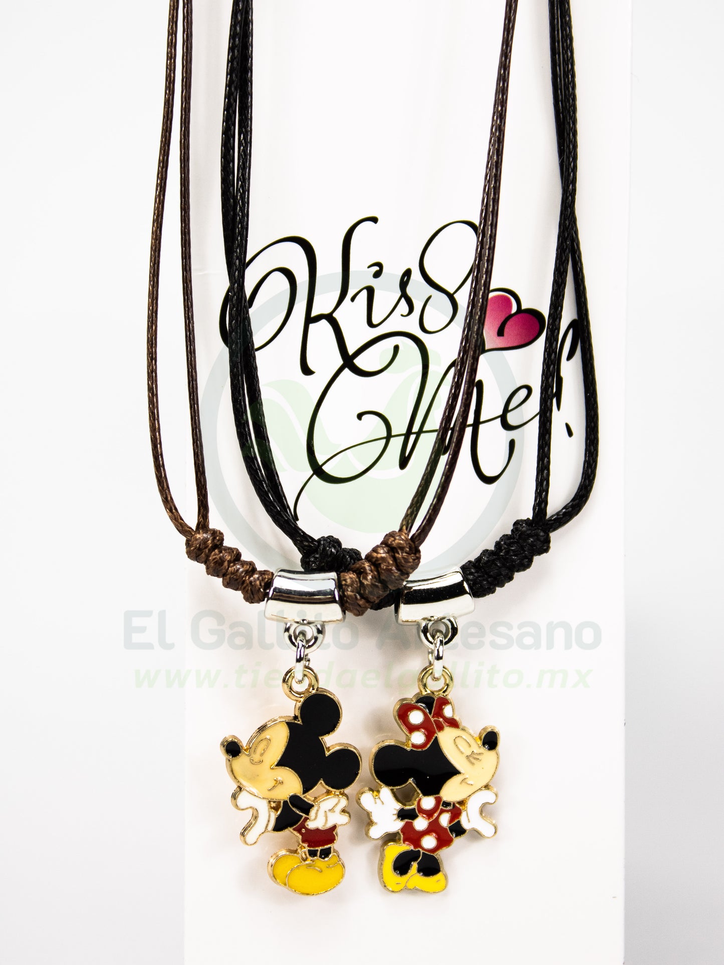 Collar Pareja 24-4 MD28 | Mickey y Minnie