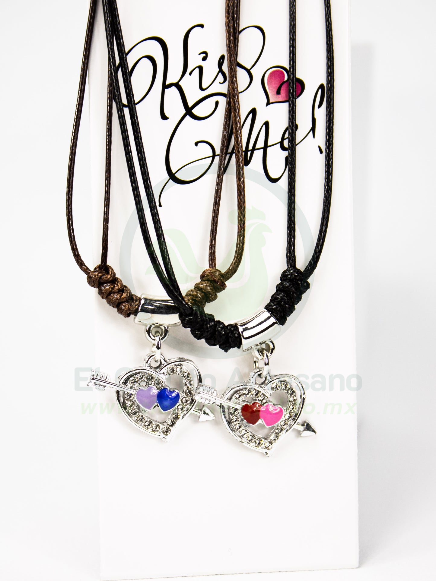 Collar Pareja 24-4 MD32 | Corazón Flechado