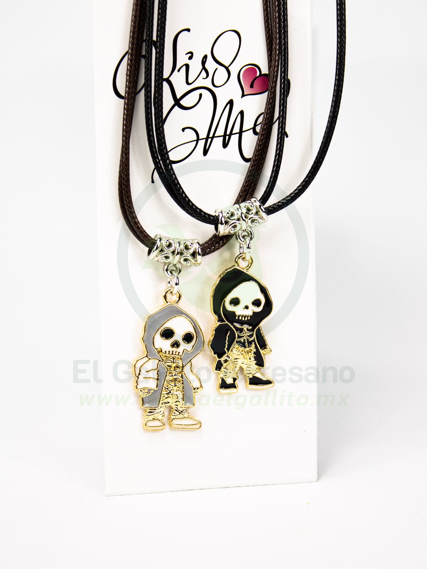 Collar Pareja 24-4 MD33 | Calaveras Adolescentes