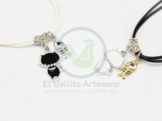 Collar Pareja MD06 | Gato y Pescado