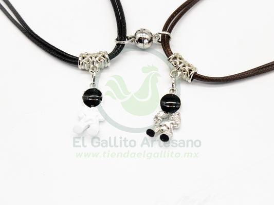 Collar Pareja MD08 | Astronauta Sentado