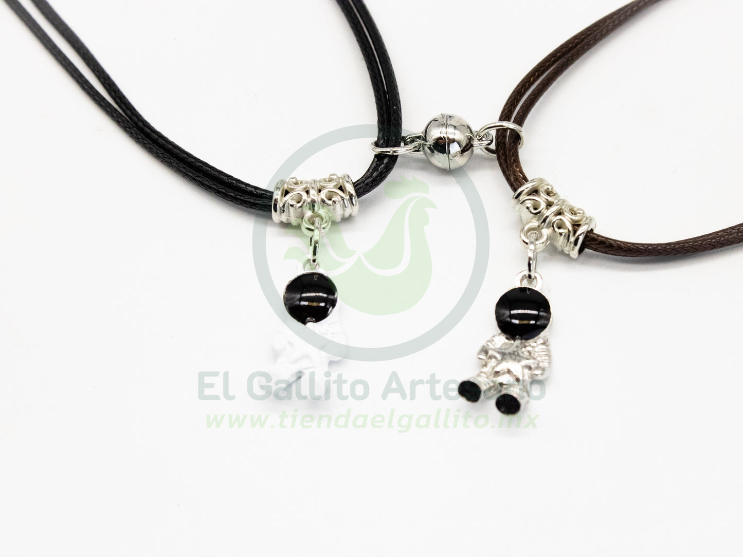 Collar Pareja MD08 | Astronauta Sentado