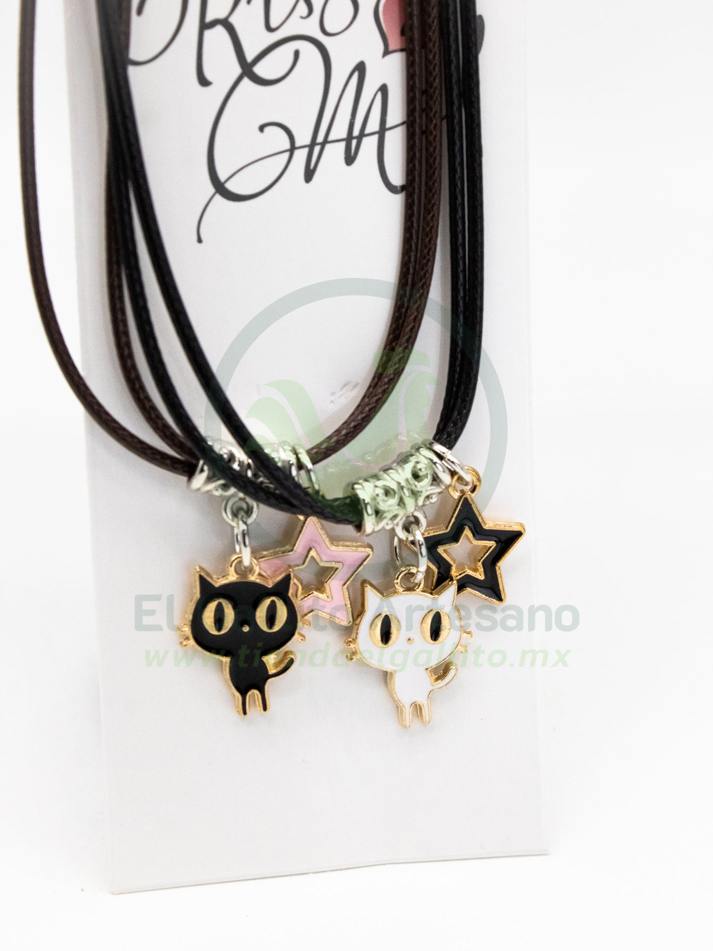 Collar Pareja MD13 | Gato y Estrella