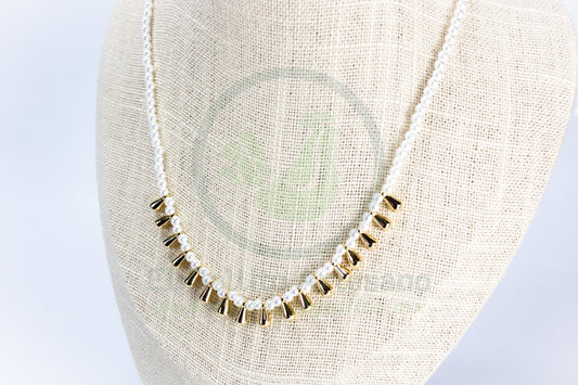 Collar Vivi Dsy-99 | Perlas 4mm Gotas