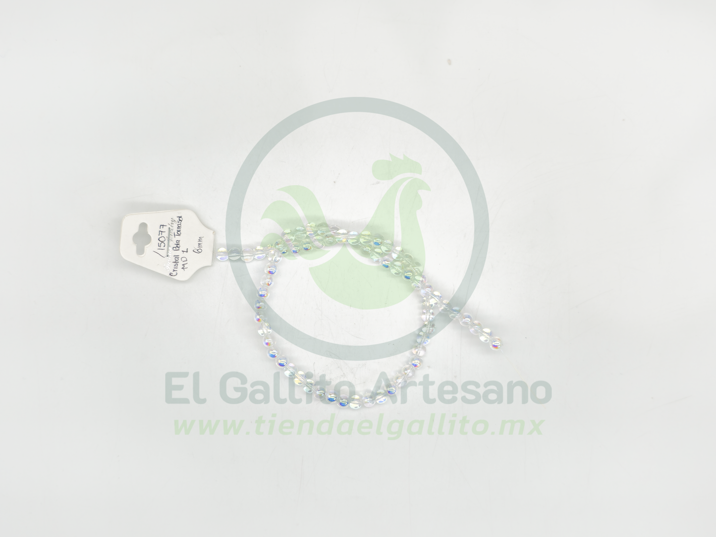 Cristal Bola Tornasol MD1 6mm