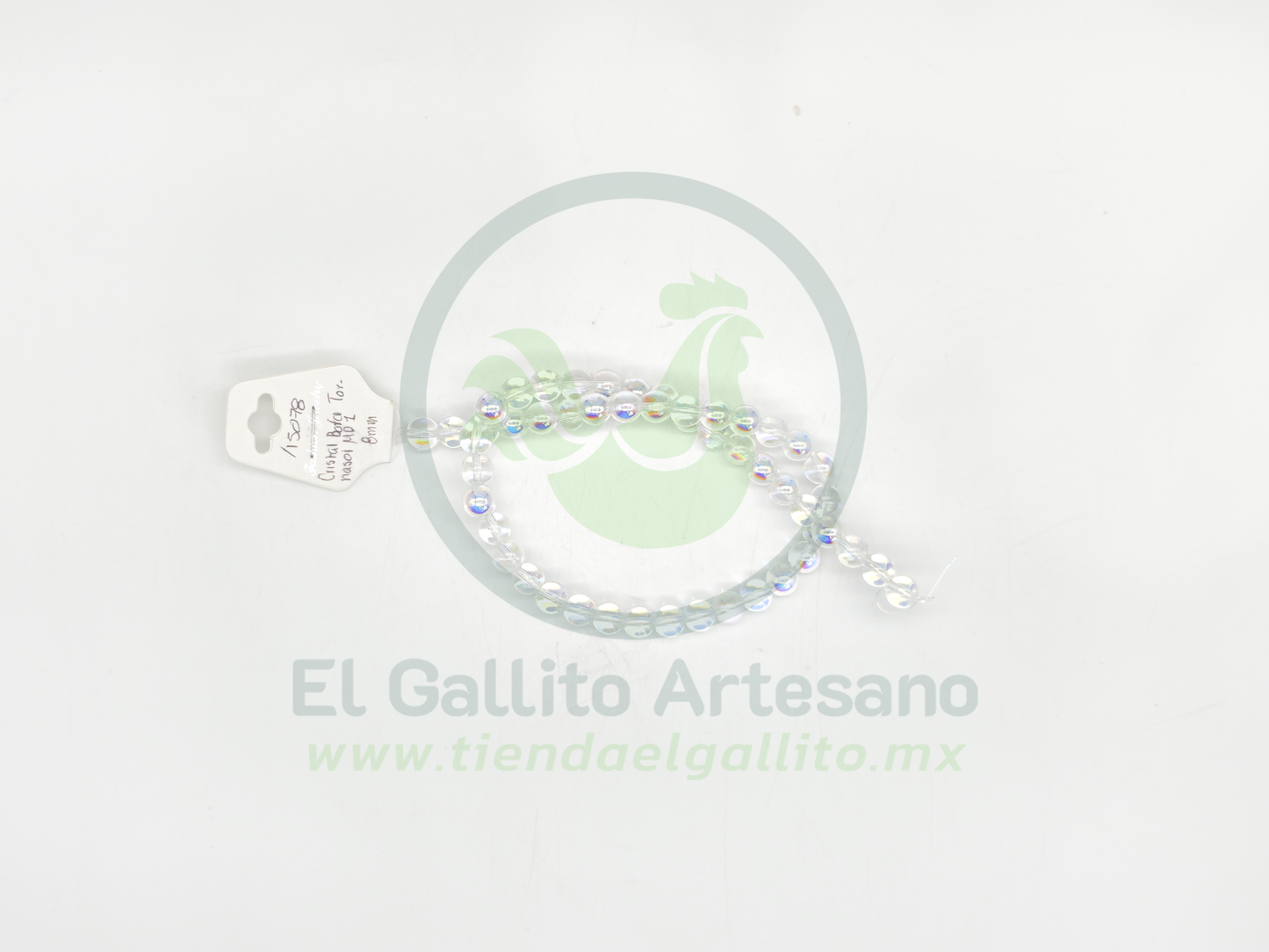 Cristal Bola Tornasol MD1 8mm