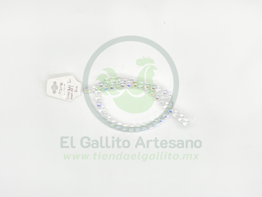 Cristal Bola Tornasol MD1 8mm