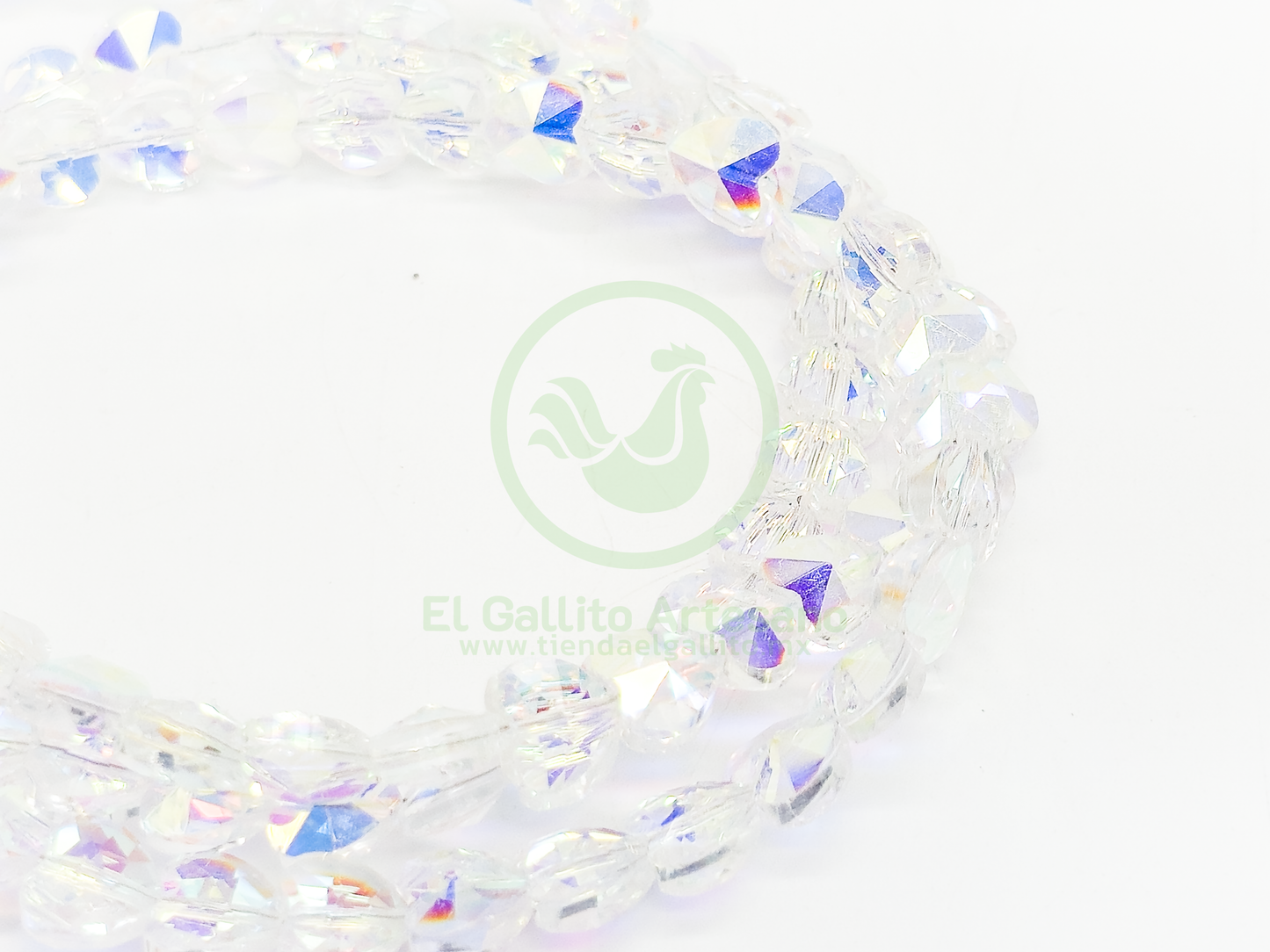 Cristal Corazón 8mm | Colores