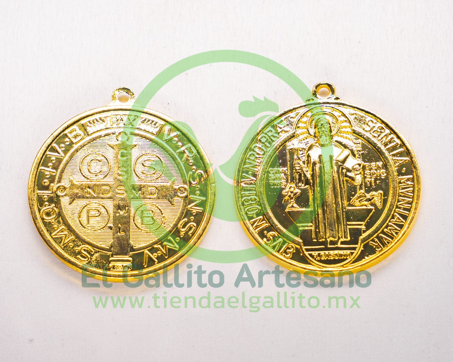 Dije #345 Medalla Benito - 8CM