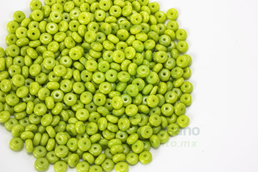 Dona Cristal 3*6 6mm #44 | Verde Manzana