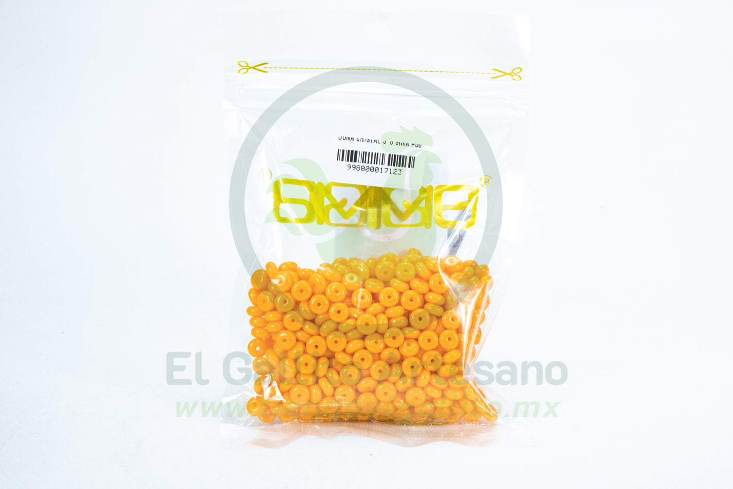 Dona Cristal 3*6 6mm #50 | Naranja