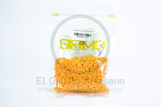 Dona Cristal 3*6 6mm #50 | Naranja