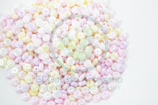 Dona Cristal 3*6 6mm | Mix Rosa