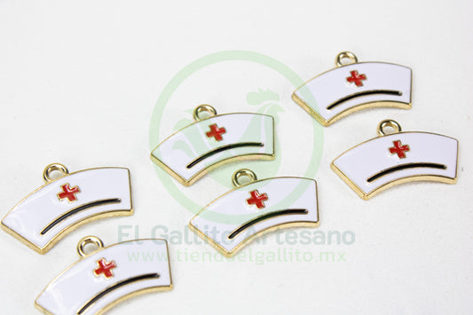 Dije #5 Esmaltado | Cofia Enfermería