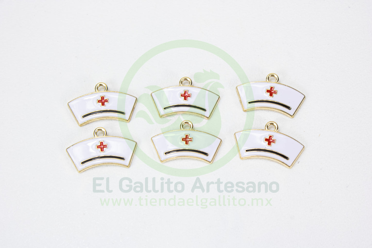 Dije #5 Esmaltado | Cofia Enfermería