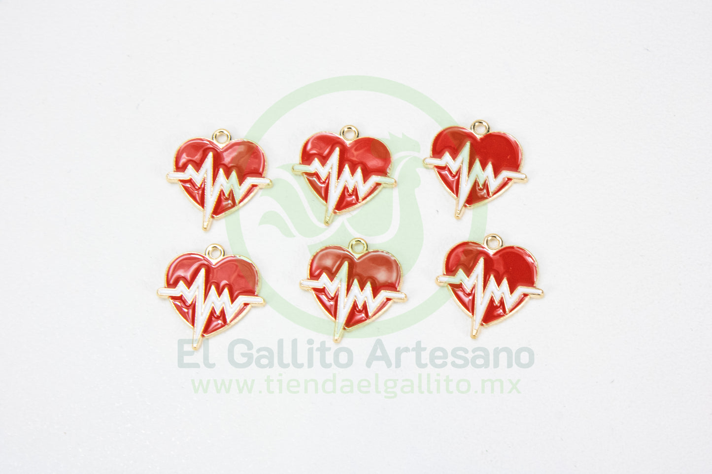 Dije #5 Esmaltado | Corazón Vital