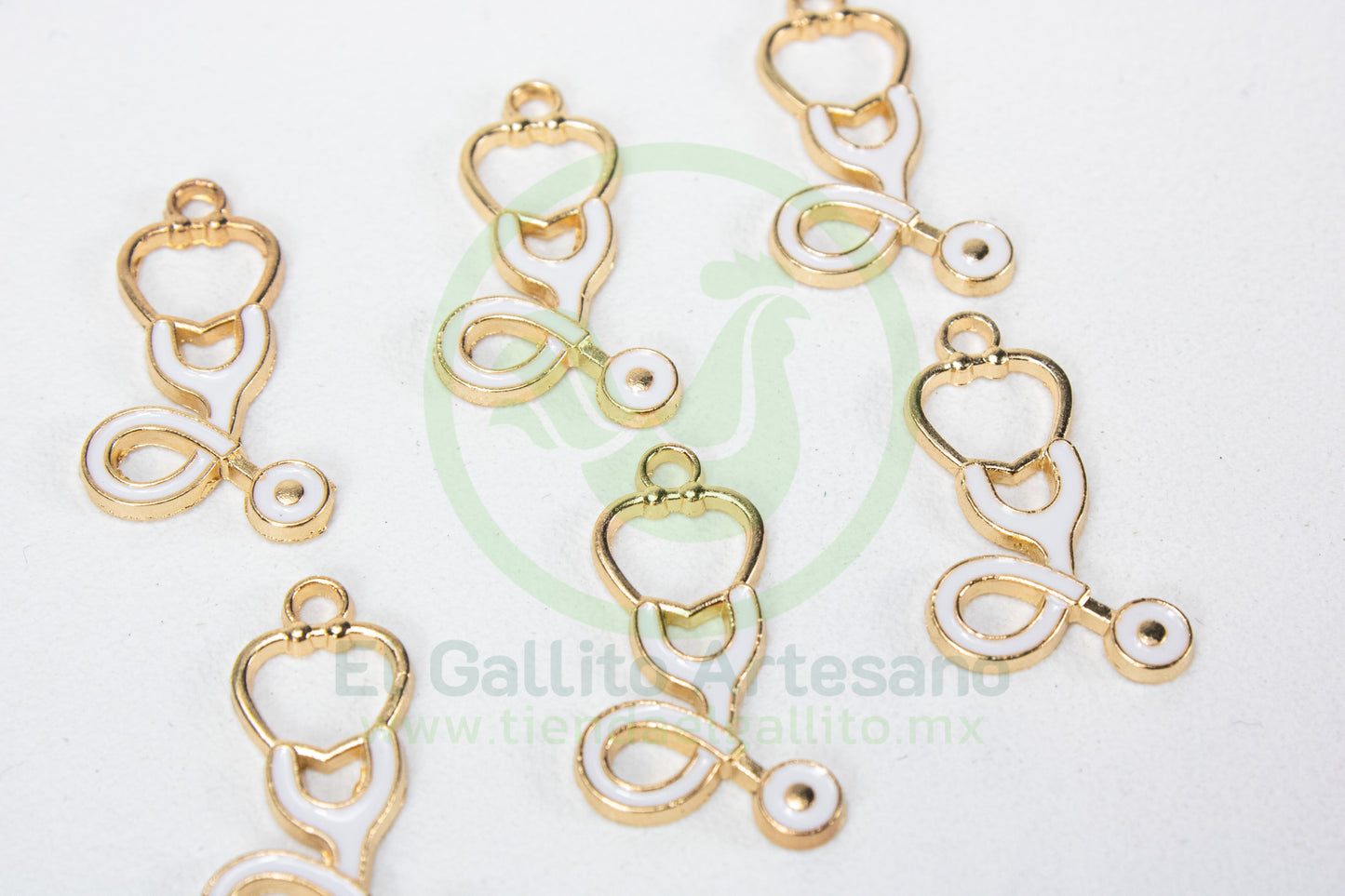 Dije #5 Esmaltado | Estetoscopio