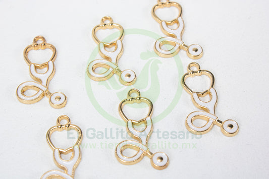 Dije #5 Esmaltado | Estetoscopio