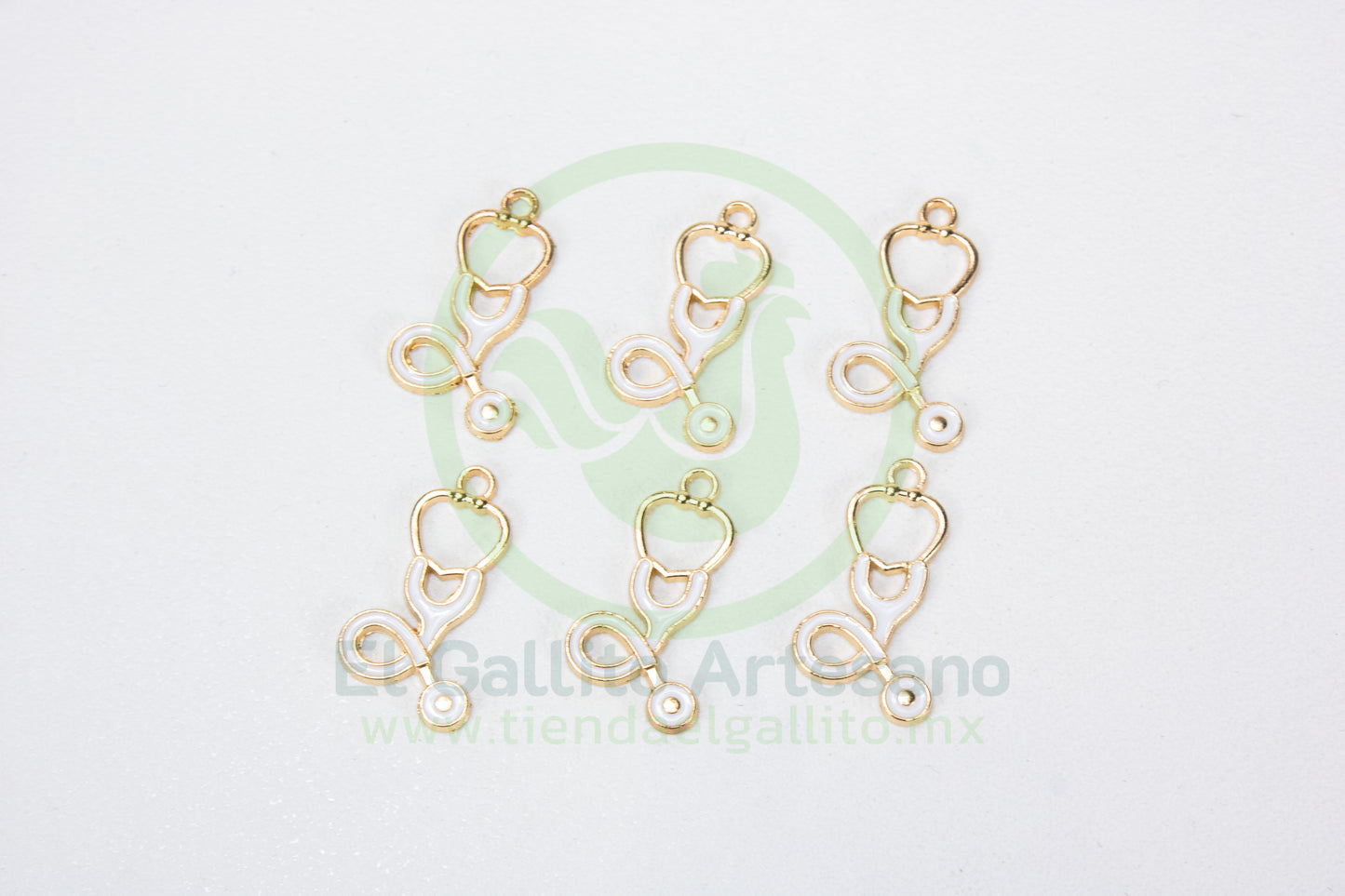 Dije #5 Esmaltado | Estetoscopio