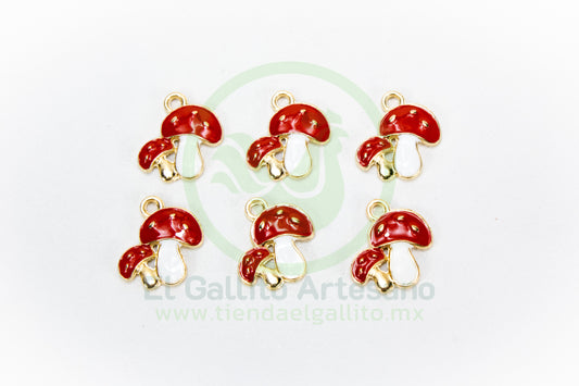 Dije #5 Esmaltado | Hongo Varios