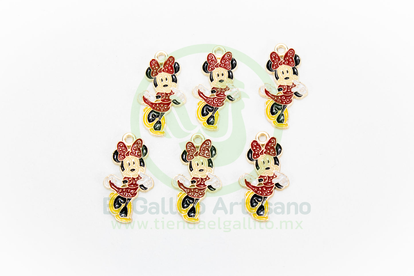 Dije #5 Esmaltado | La Casa De Mickey Varios