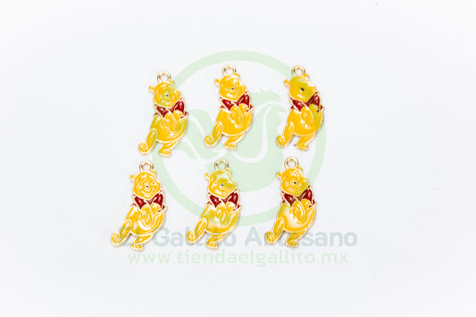 Dije #5 Esmaltado | Winnie The Pooh Varios