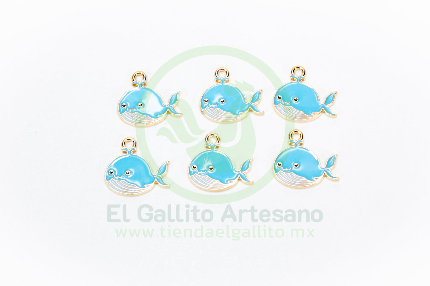 Dije #5 Esmaltado | Animalito Mar