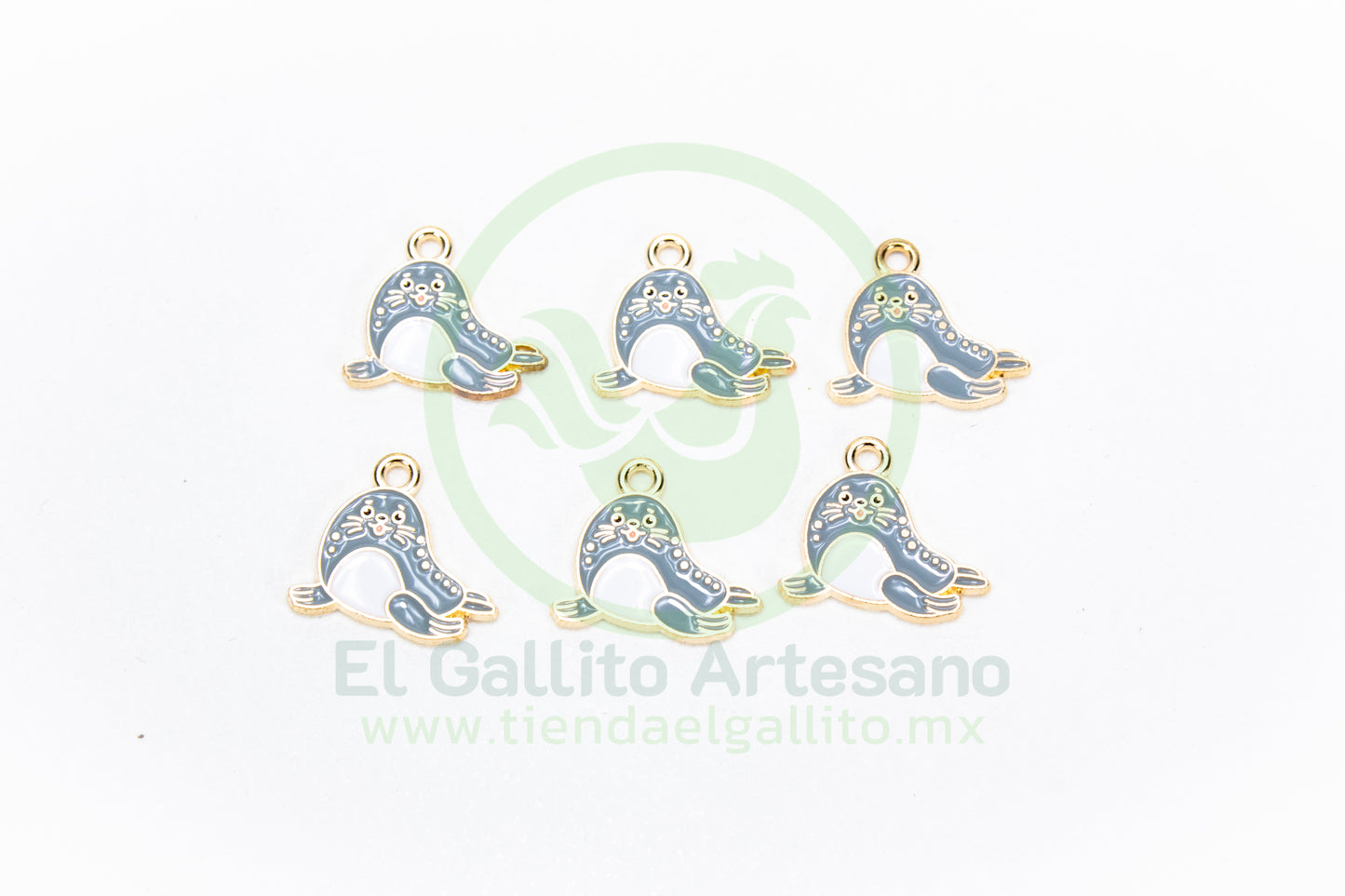 Dije #5 Esmaltado | Animalito Mar