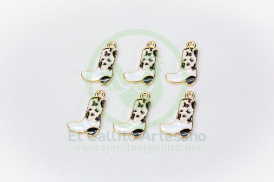 Dije #5 Esmaltado | Bota