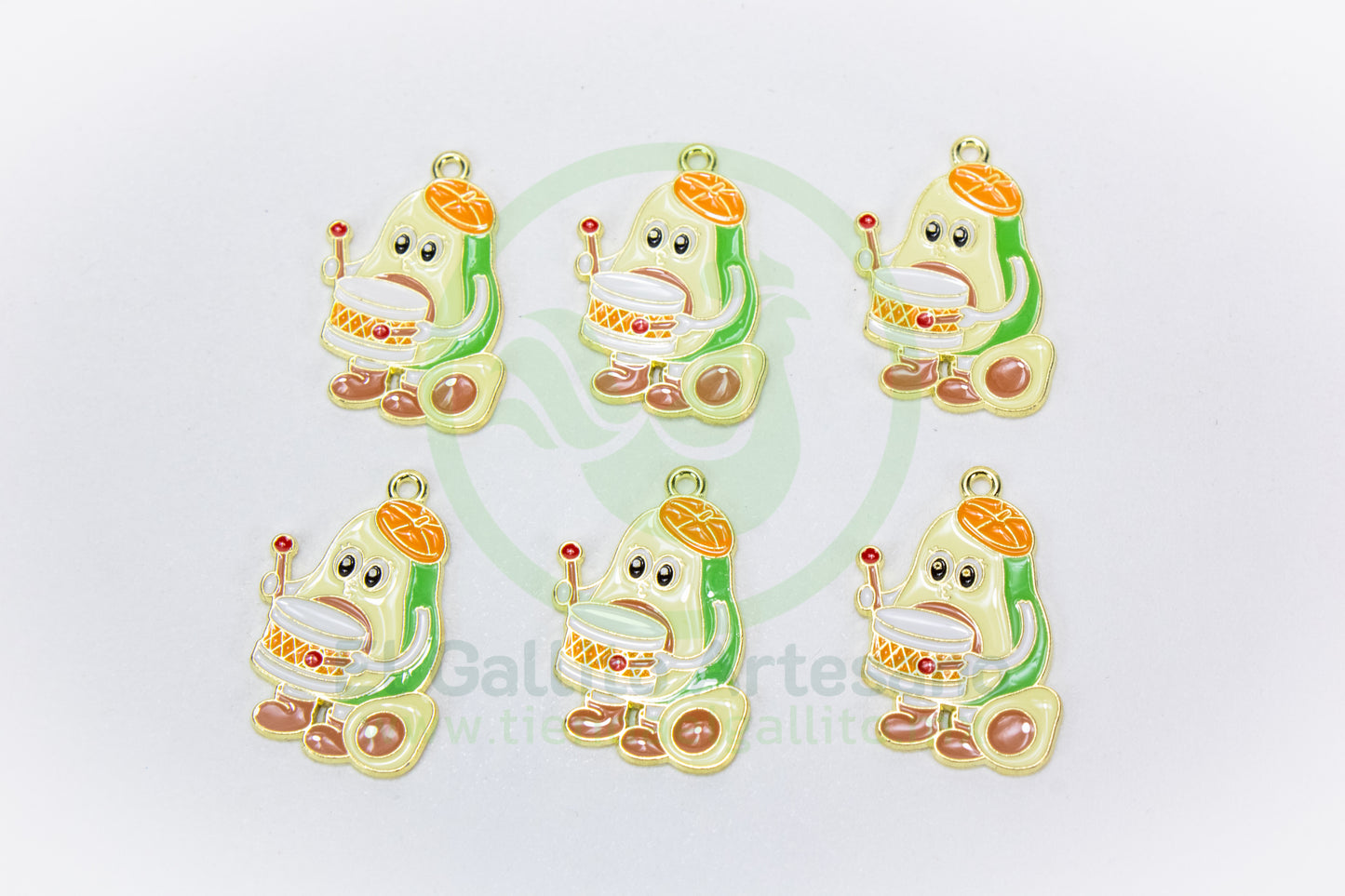 Dije #5 Esmaltado | Frutas Musicales