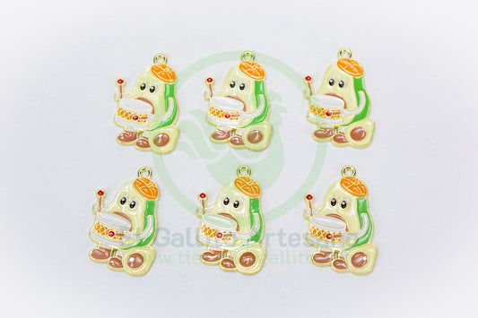 Dije #5 Esmaltado | Frutas Musicales