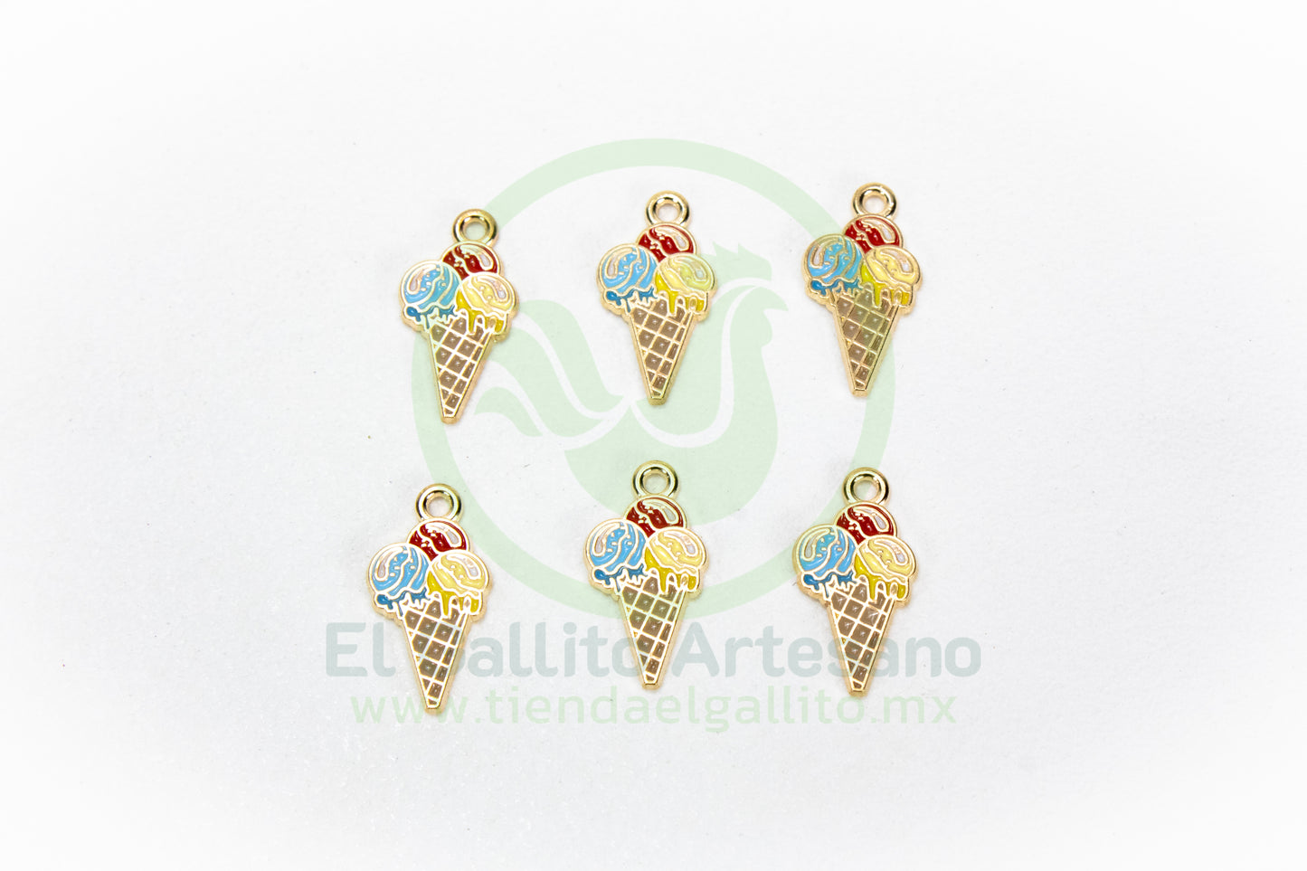 Dije #5 Esmaltado | Helado